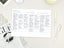 A game plan notepad filled in with a busy schedule