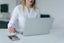 woman on laptop