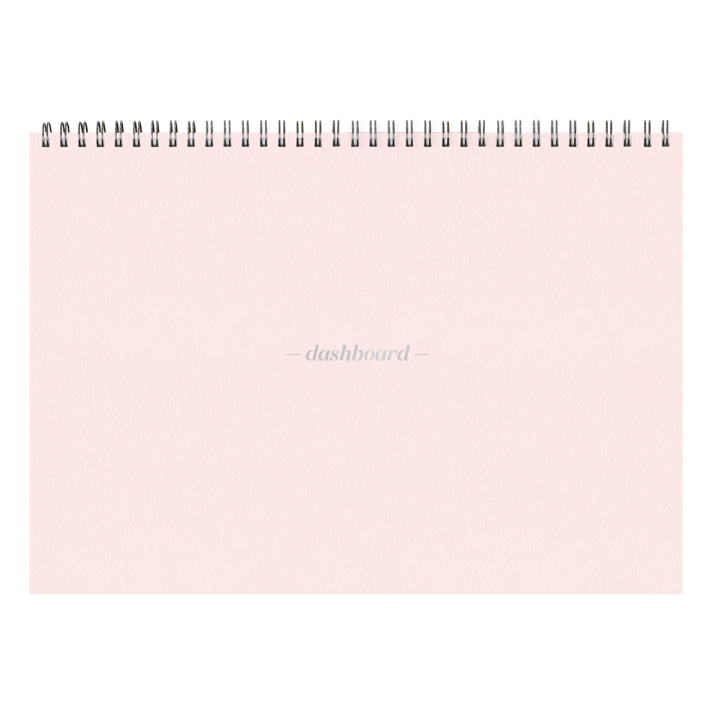 Dashboard Spiral Deskpad fleur