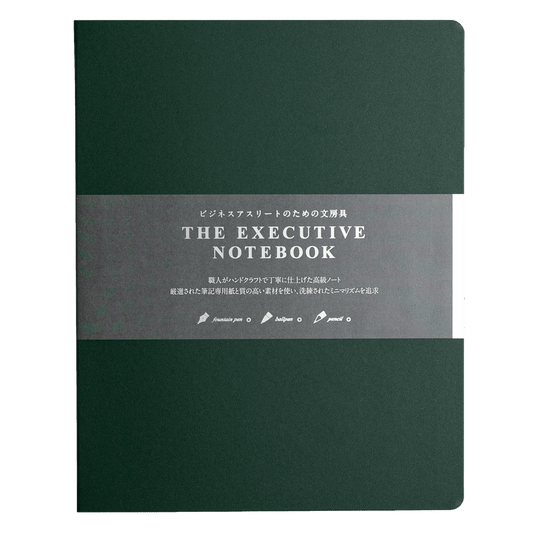 The Executive Notebook green