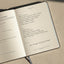 Daily Reflection Journal inside with writing