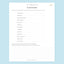 Sheet titled 'My Relationships' with a blue border