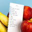 Go List Notepad with groceries