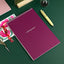Meeting Notes Mulberry with Uniball Banana Pen