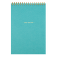 One On One Spiral Notepad Caribbean Blue