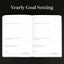 yearly goal setting spread