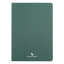 Green notebook with 'KUNISAWA' logo on a black background