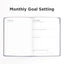 Ink+Volt 6-Month Undated Goal Planner monthly goal setting