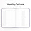Ink+Volt 6-Month Undated Goal Planner monthly outlook