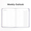 Ink+Volt 6-Month Undated Goal Planner weekly outlook