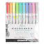Zebra Double Ended Mildliner Markers - Assorted 10-Pack